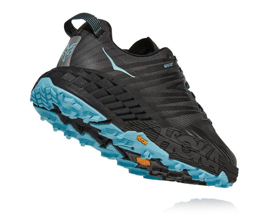 Zapatillas Trail Hoka One One Mujer - Speedgoat 4 Gore-Tex - Negras - SUA596830